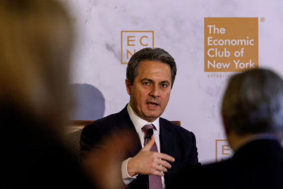 St. Louis Fed President Alberto Musalem addresses the Economic Club of New York